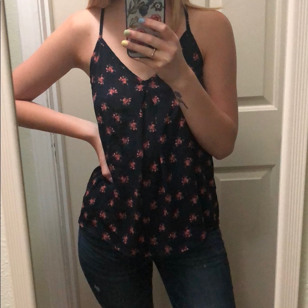 Floral tank top